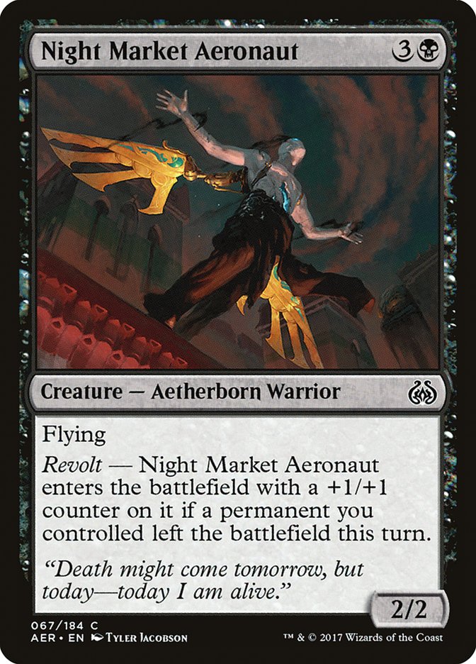 Night Market Aeronaut [Aether Revolt] | Gaming Infinity