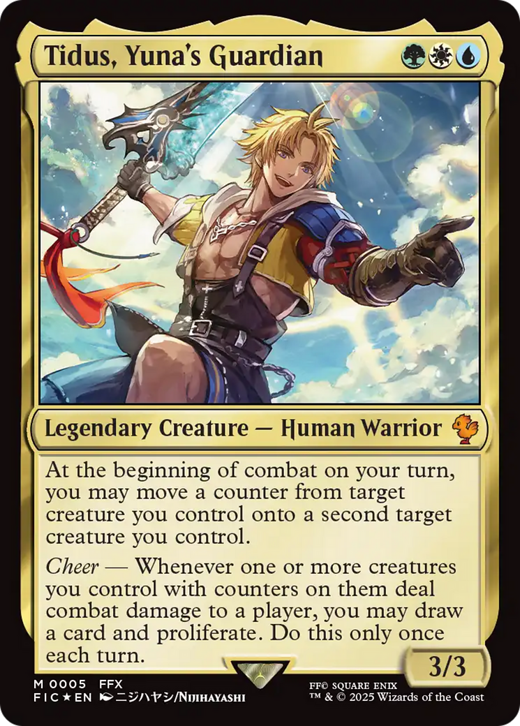 Tidus, Yuna's Guardian [FINAL FANTASY Commander] | Gaming Infinity