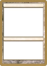 2004 World Championship Blank Card [World Championship Decks 2004] | Gaming Infinity