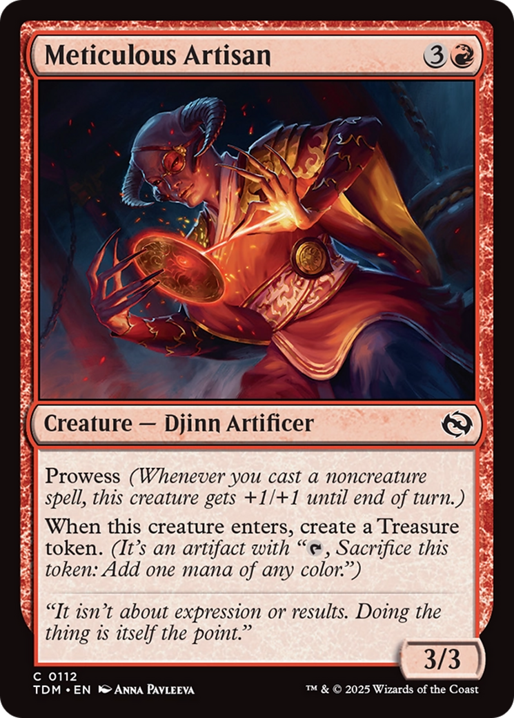 Meticulous Artisan [Tarkir: Dragonstorm] | Gaming Infinity