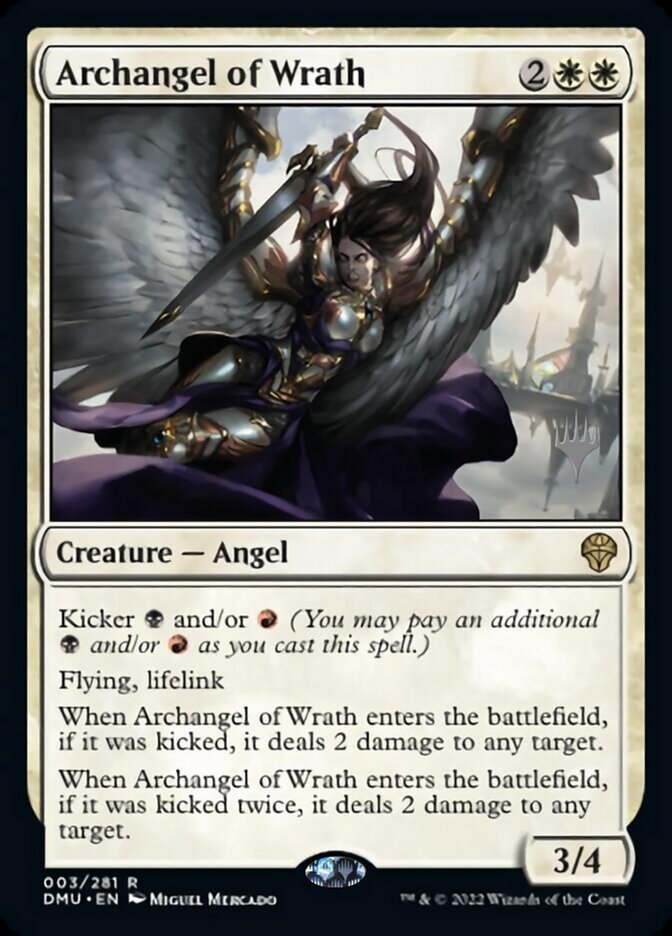 Archangel of Wrath (Promo Pack) [Dominaria United Promos] | Gaming Infinity