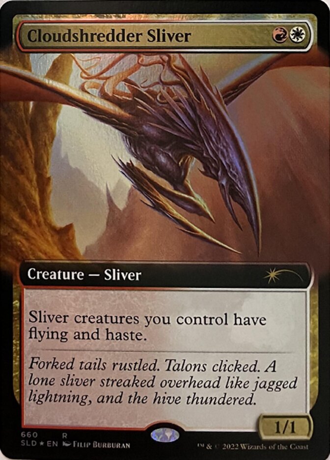 Cloudshredder Sliver (Extended Art) [Secret Lair Drop Promos] | Gaming Infinity