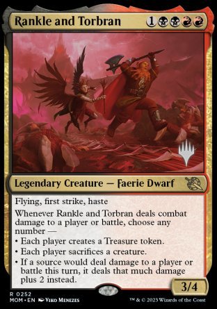 Rankle and Torbran (Promo Pack) [March of the Machine Promos] | Gaming Infinity