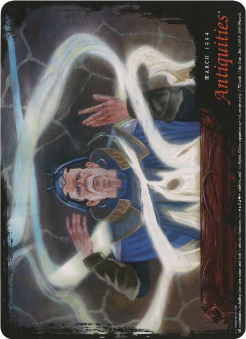 Sage of Lat-Nam (Oversized) [Eighth Edition Box Topper] | Gaming Infinity