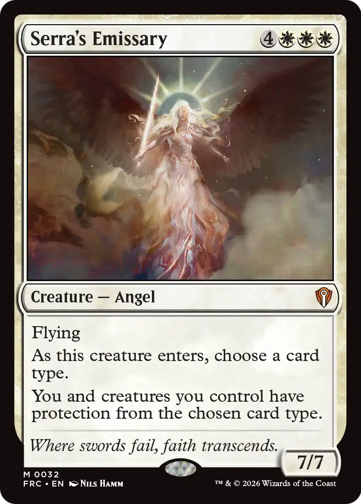 Serra's Emissary [Reality Fracture Commander] | Gaming Infinity