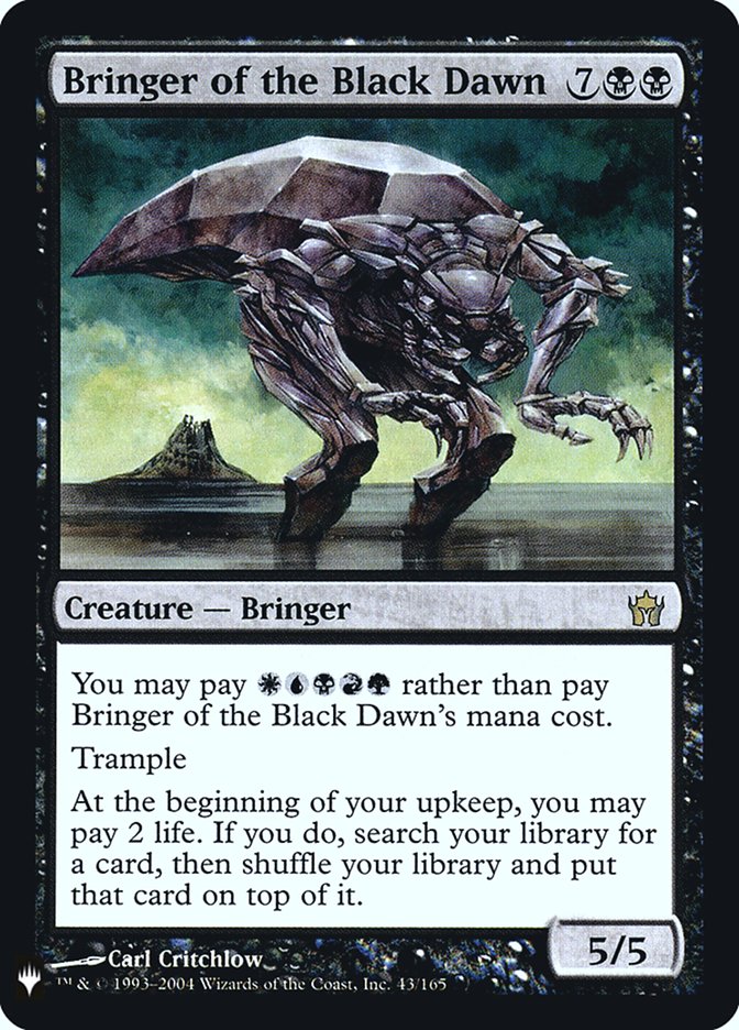 Bringer of the Black Dawn [Mystery Booster] | Gaming Infinity