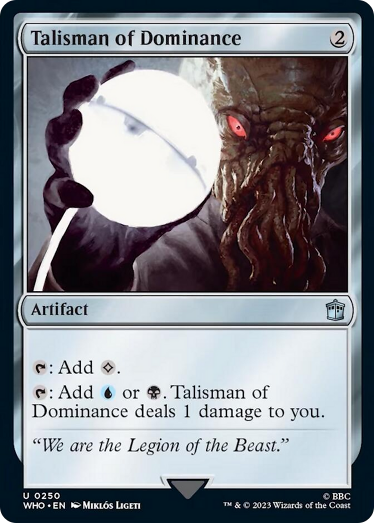 Talisman of Dominance [Doctor Who] | Gaming Infinity