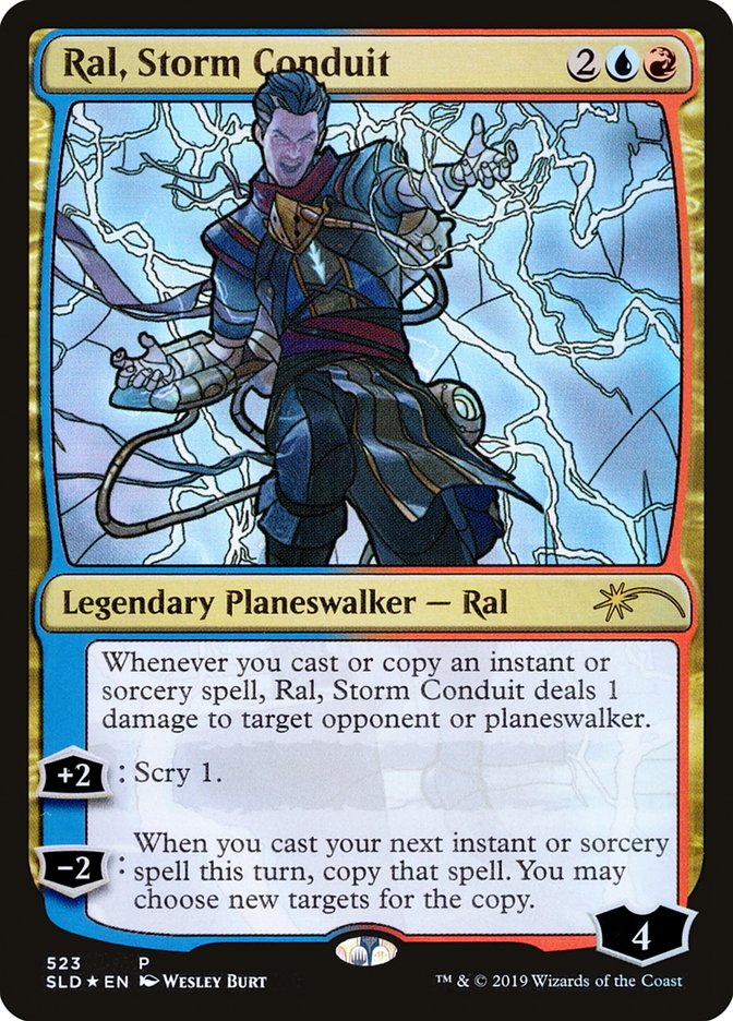 Ral, Storm Conduit (Stained Glass) [Secret Lair Drop Promos] | Gaming Infinity