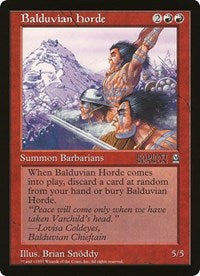 Balduvian Horde (Oversized) [Oversize Cards] | Gaming Infinity