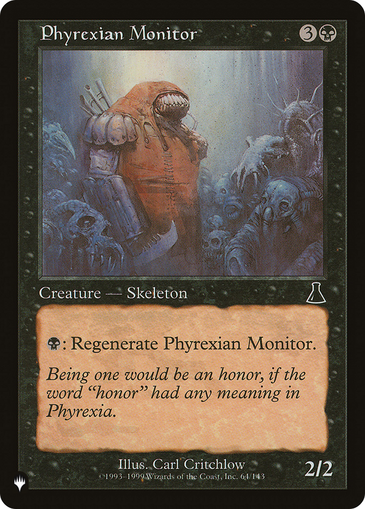 Phyrexian Monitor [The List] | Gaming Infinity