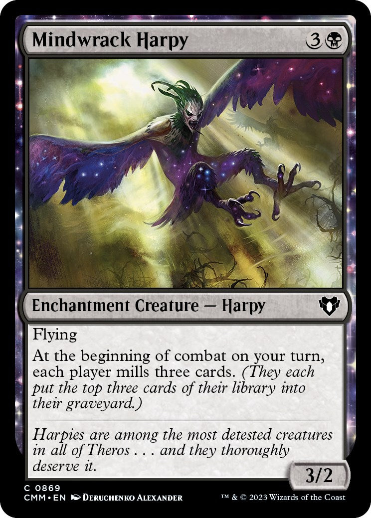 Mindwrack Harpy [Commander Masters] | Gaming Infinity