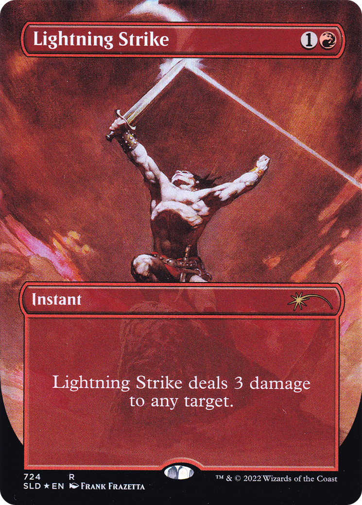 Lightning Strike (Borderless) [Secret Lair Drop Promos] | Gaming Infinity