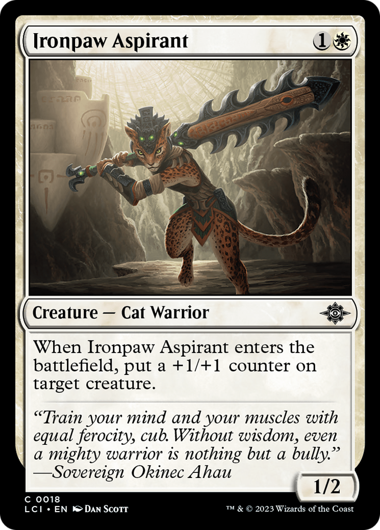 Ironpaw Aspirant [The Lost Caverns of Ixalan] | Gaming Infinity