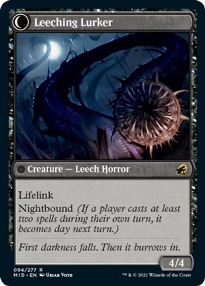 Curse of Leeches // Leeching Lurker [Innistrad: Midnight Hunt] | Gaming Infinity