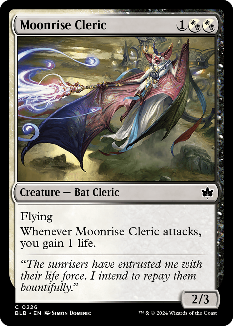 Moonrise Cleric [Bloomburrow] | Gaming Infinity