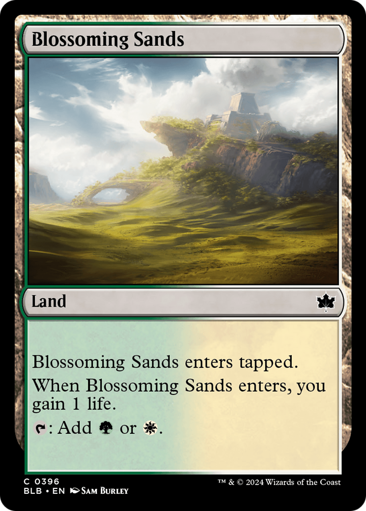 Blossoming Sands [Bloomburrow] | Gaming Infinity