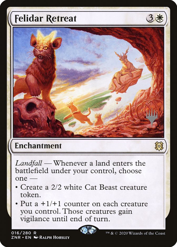 Felidar Retreat (Promo Pack) [Zendikar Rising Promos] | Gaming Infinity