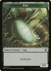 Treasure // Egg Double-Sided Token [Secret Lair Drop Series] | Gaming Infinity