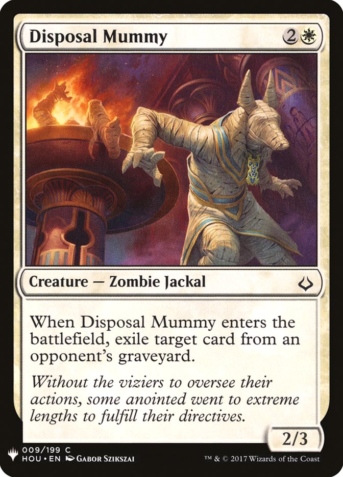 Disposal Mummy [Mystery Booster] | Gaming Infinity