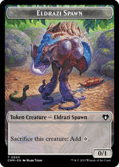 Eldrazi Spawn // Phyrexian Germ Double-Sided Token [Commander Masters Tokens] | Gaming Infinity