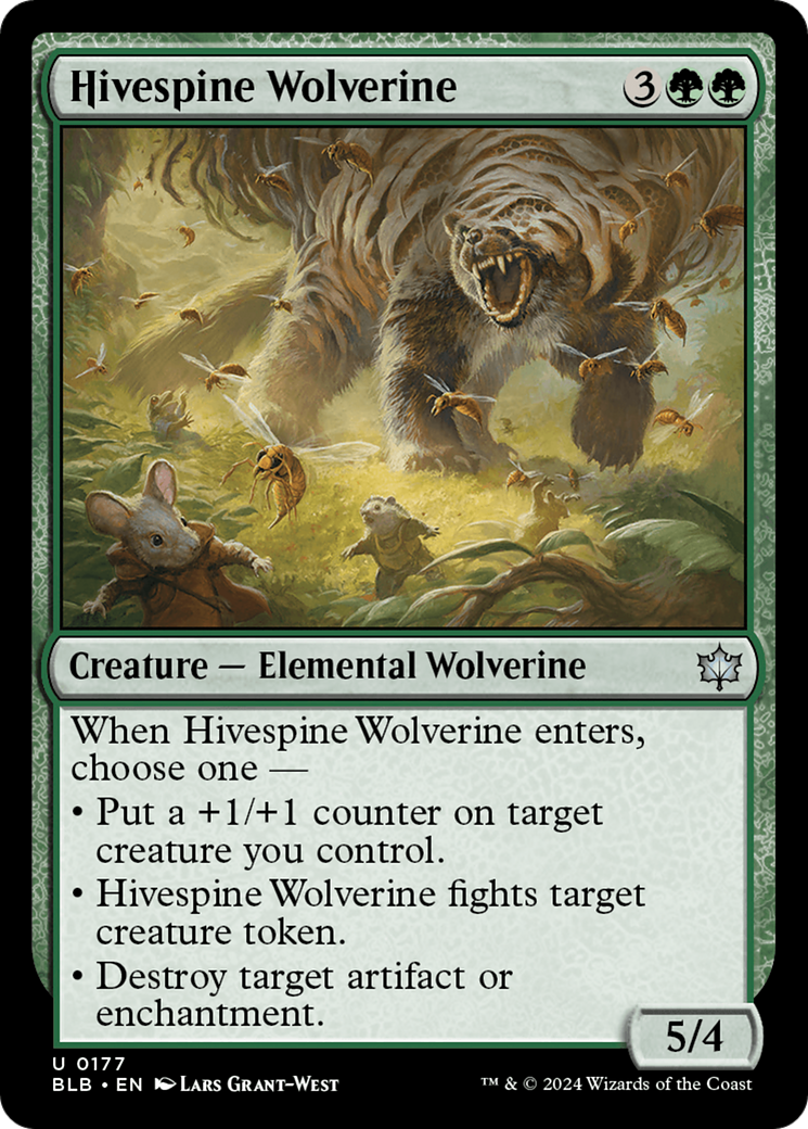 Hivespine Wolverine [Bloomburrow] | Gaming Infinity