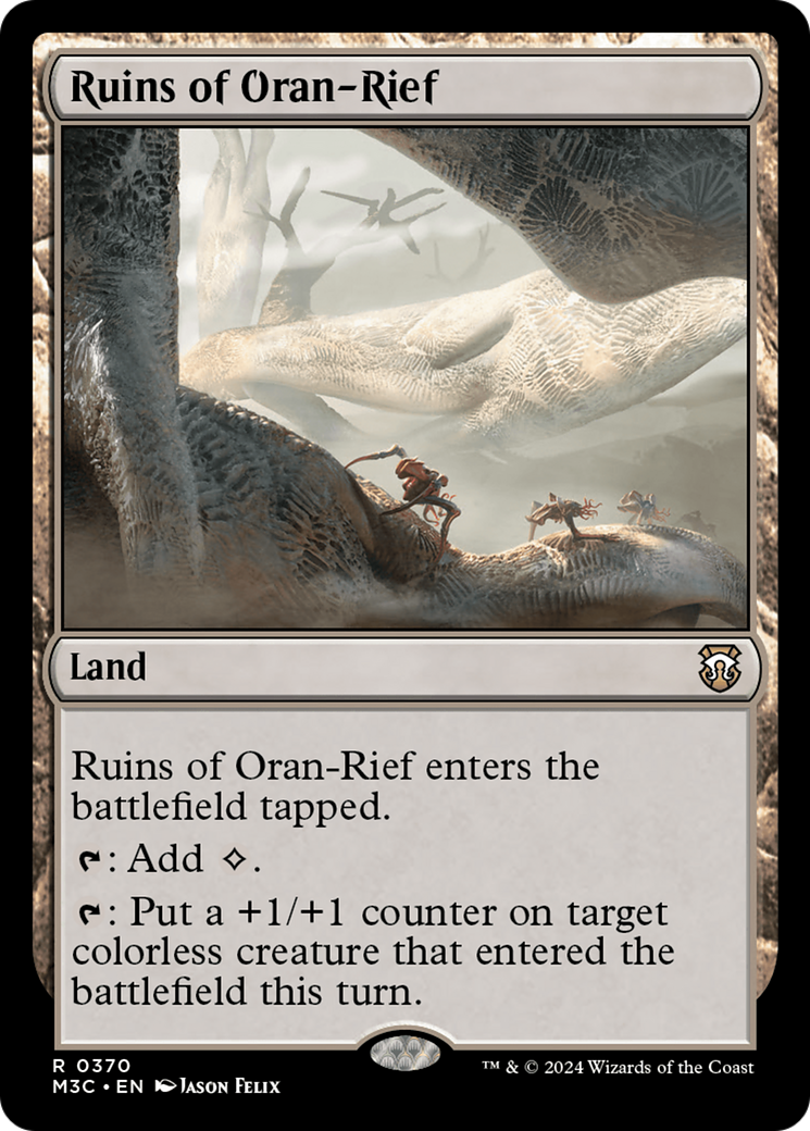 Ruins of Oran-Rief (Ripple Foil) [Modern Horizons 3 Commander] | Gaming Infinity