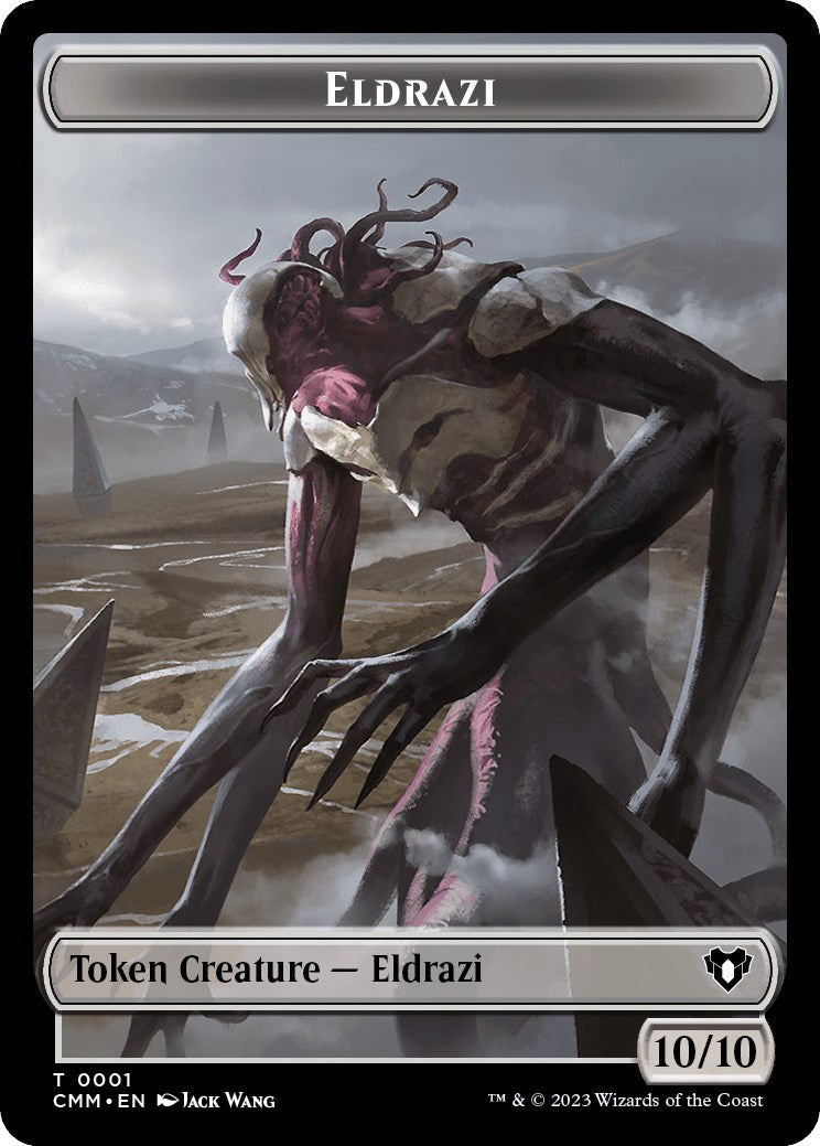 Eldrazi // Cat (0030) Double-Sided Token [Commander Masters Tokens] | Gaming Infinity