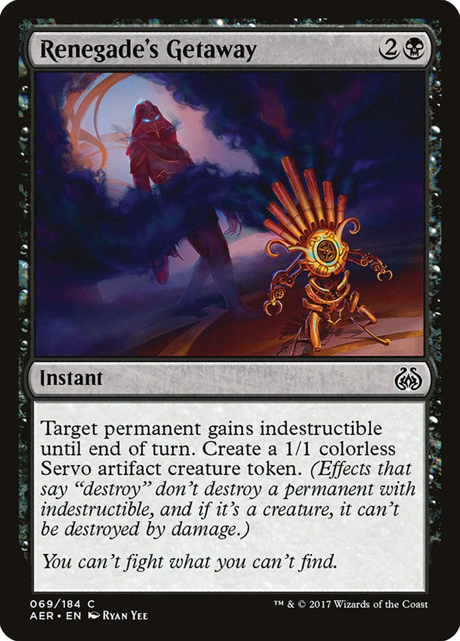 Renegade's Getaway [Aether Revolt] | Gaming Infinity