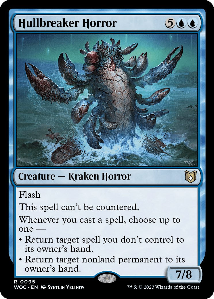 Hullbreaker Horror [Wilds of Eldraine Commander] | Gaming Infinity