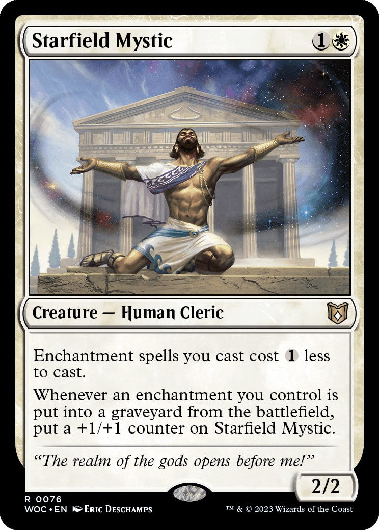 Starfield Mystic [Wilds of Eldraine Commander] | Gaming Infinity
