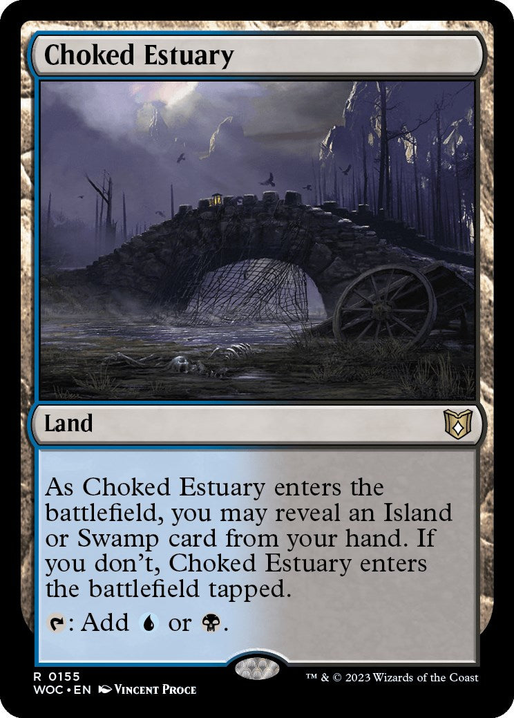 Choked Estuary [Wilds of Eldraine Commander] | Gaming Infinity