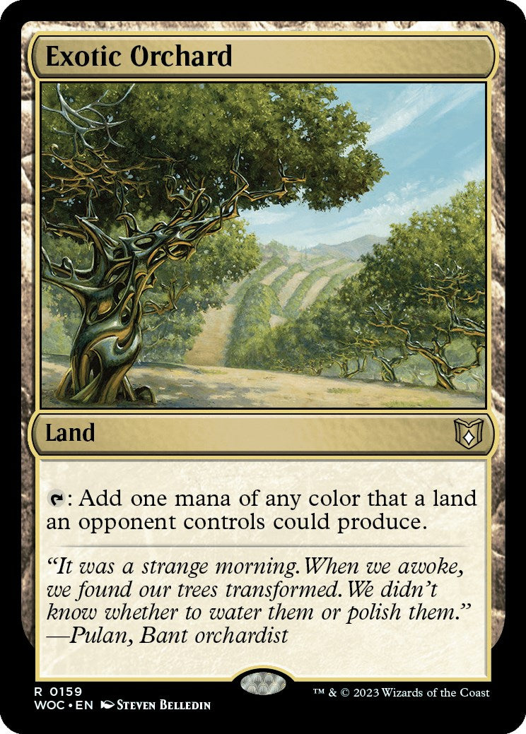 Exotic Orchard [Wilds of Eldraine Commander] | Gaming Infinity