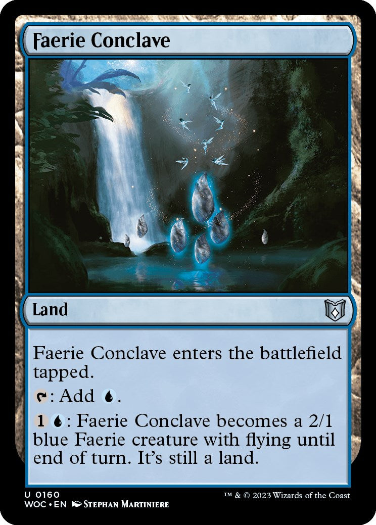 Faerie Conclave [Wilds of Eldraine Commander] | Gaming Infinity