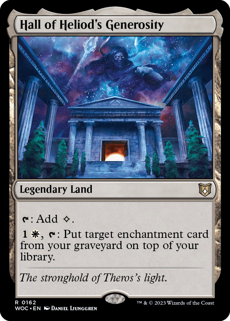Hall of Heliod's Generosity [Wilds of Eldraine Commander] | Gaming Infinity