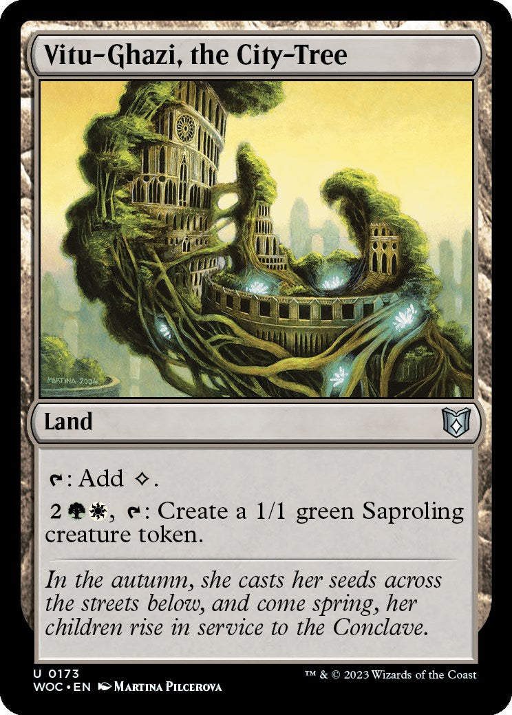Vitu-Ghazi, the City-Tree [Wilds of Eldraine Commander] | Gaming Infinity