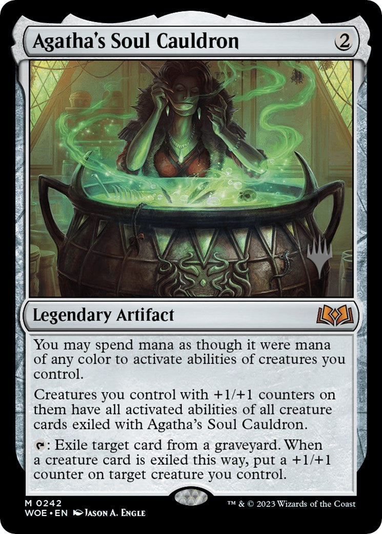 Agatha's Soul Cauldron (Promo Pack) [Wilds of Eldraine Promos] | Gaming Infinity