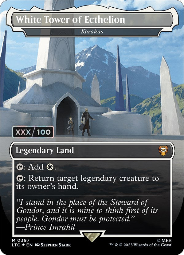 White Tower of Ecthelion - Karakas (Serialized) [The Lord of the Rings: Tales of Middle-Earth Commander] | Gaming Infinity