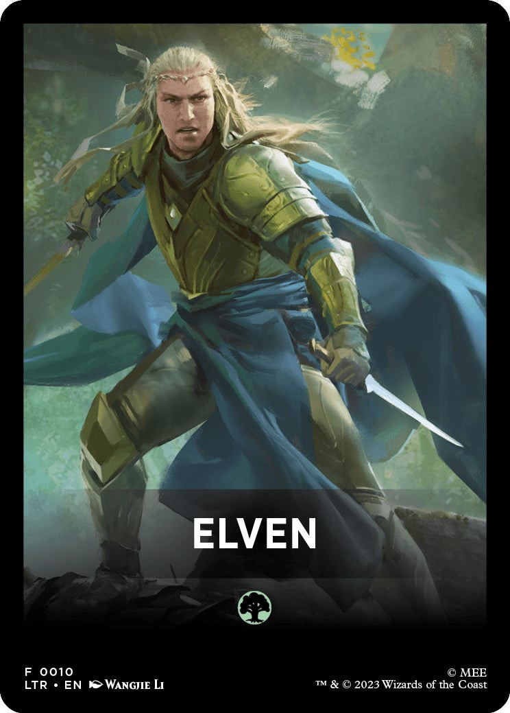 Elven Theme Card [The Lord of the Rings: Tales of Middle-Earth] | Gaming Infinity