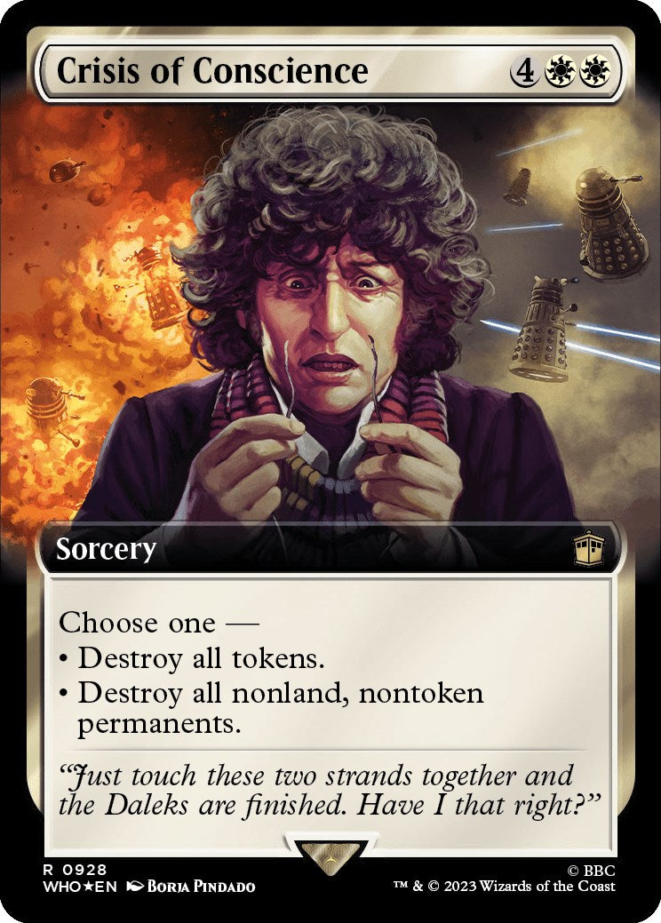 Crisis of Conscience (Extended Art) (Surge Foil) [Doctor Who] | Gaming Infinity