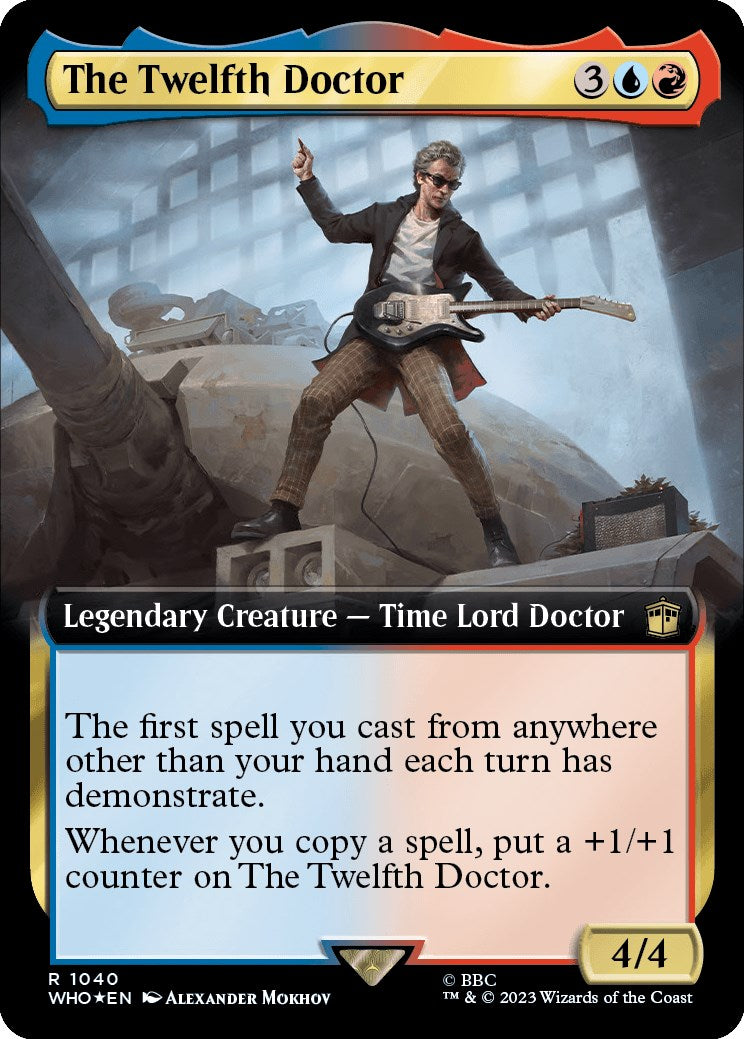 The Twelfth Doctor (Extended Art) (Surge Foil) [Doctor Who] | Gaming Infinity