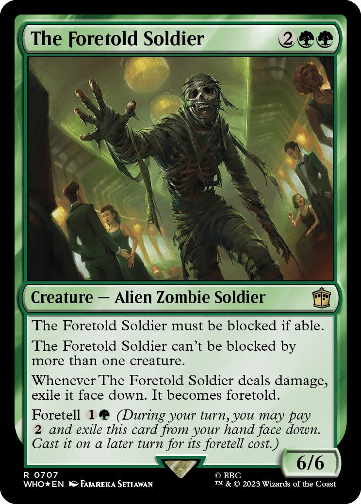 The Foretold Soldier (Surge Foil) [Doctor Who] | Gaming Infinity