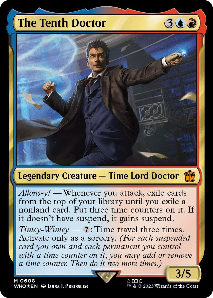 The Tenth Doctor (Surge Foil) [Doctor Who] | Gaming Infinity