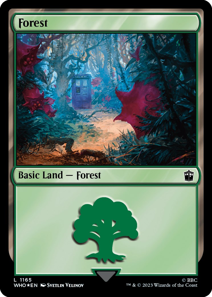 Forest (1165) (Surge Foil) [Doctor Who] | Gaming Infinity