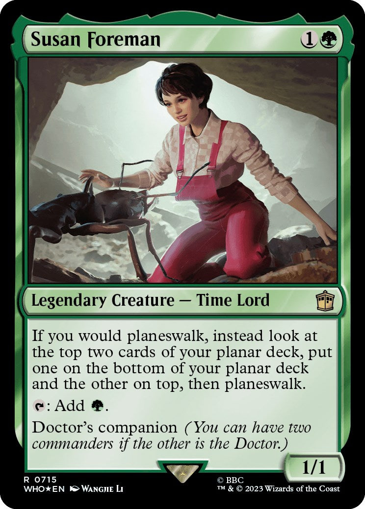 Susan Foreman (Surge Foil) [Doctor Who] | Gaming Infinity