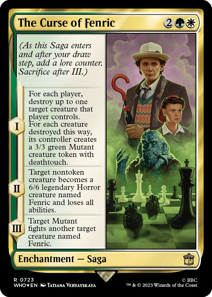 The Curse of Fenric (Surge Foil) [Doctor Who] | Gaming Infinity