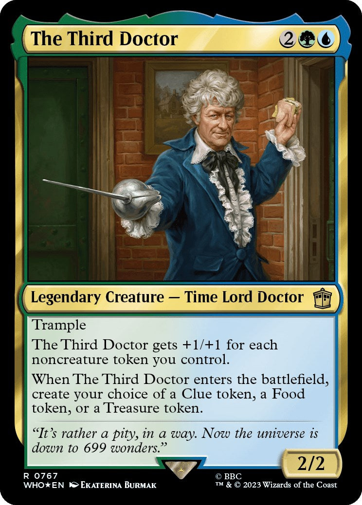 The Third Doctor (Surge Foil) [Doctor Who] | Gaming Infinity