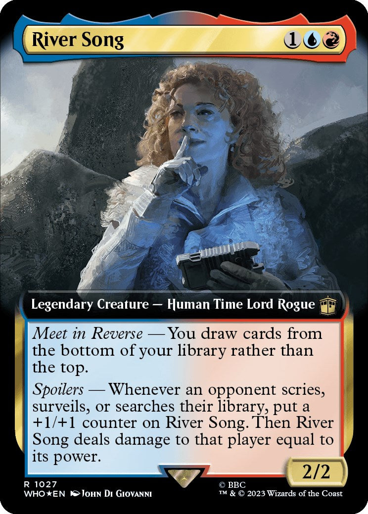 River Song (Extended Art) (Surge Foil) [Doctor Who] | Gaming Infinity