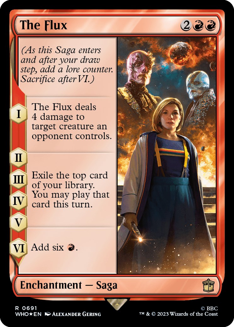 The Flux (Surge Foil) [Doctor Who] | Gaming Infinity