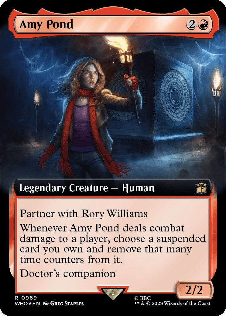 Amy Pond (Extended Art) (Surge Foil) [Doctor Who] | Gaming Infinity