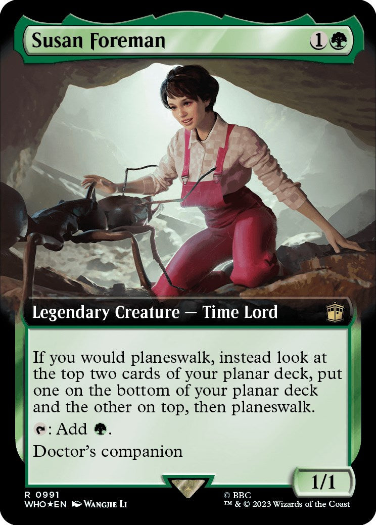 Susan Foreman (Extended Art) (Surge Foil) [Doctor Who] | Gaming Infinity